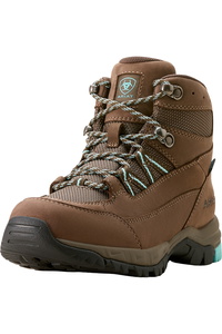 Ariat Womens Skyline Summit Waterproof Boots 10053684 - Bitter Brown / Aqua